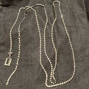 Blumarine wrap rhinestone belt